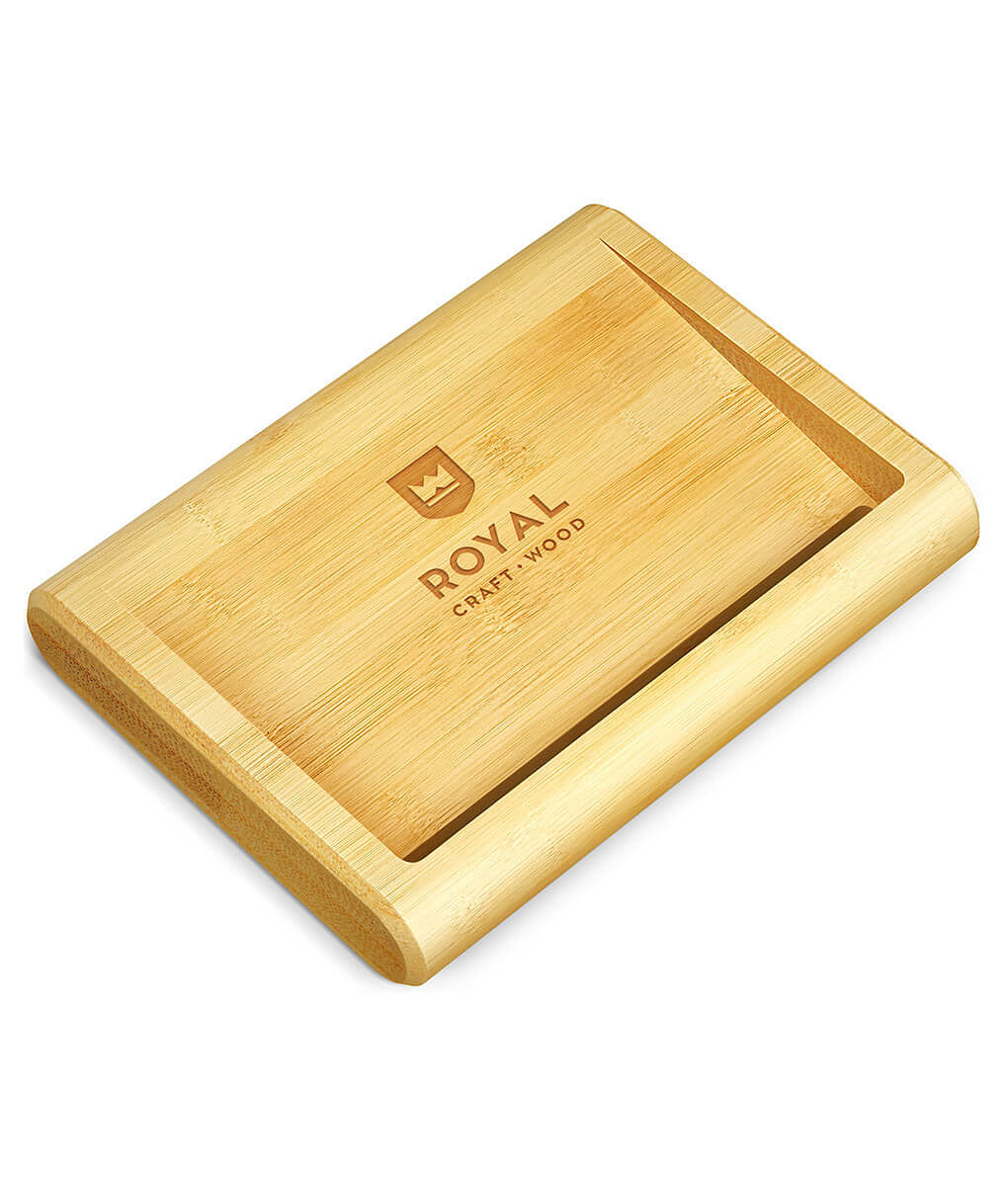 Bamboo Soap Dish Set of 2